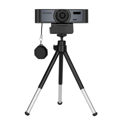 RC16 4K USB AI Webcam with 110°FoV, 8X Digital Zoom, Humanoid Tracking and Auto Framing